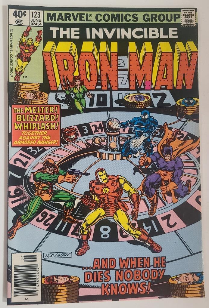 The Invincible Iron Man #123 Comic Book VF
