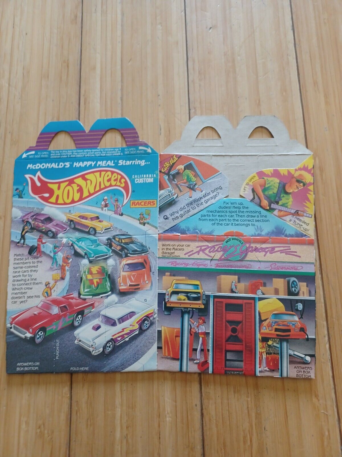 McDonald\'s Happy Meal Box - Hot Wheels \