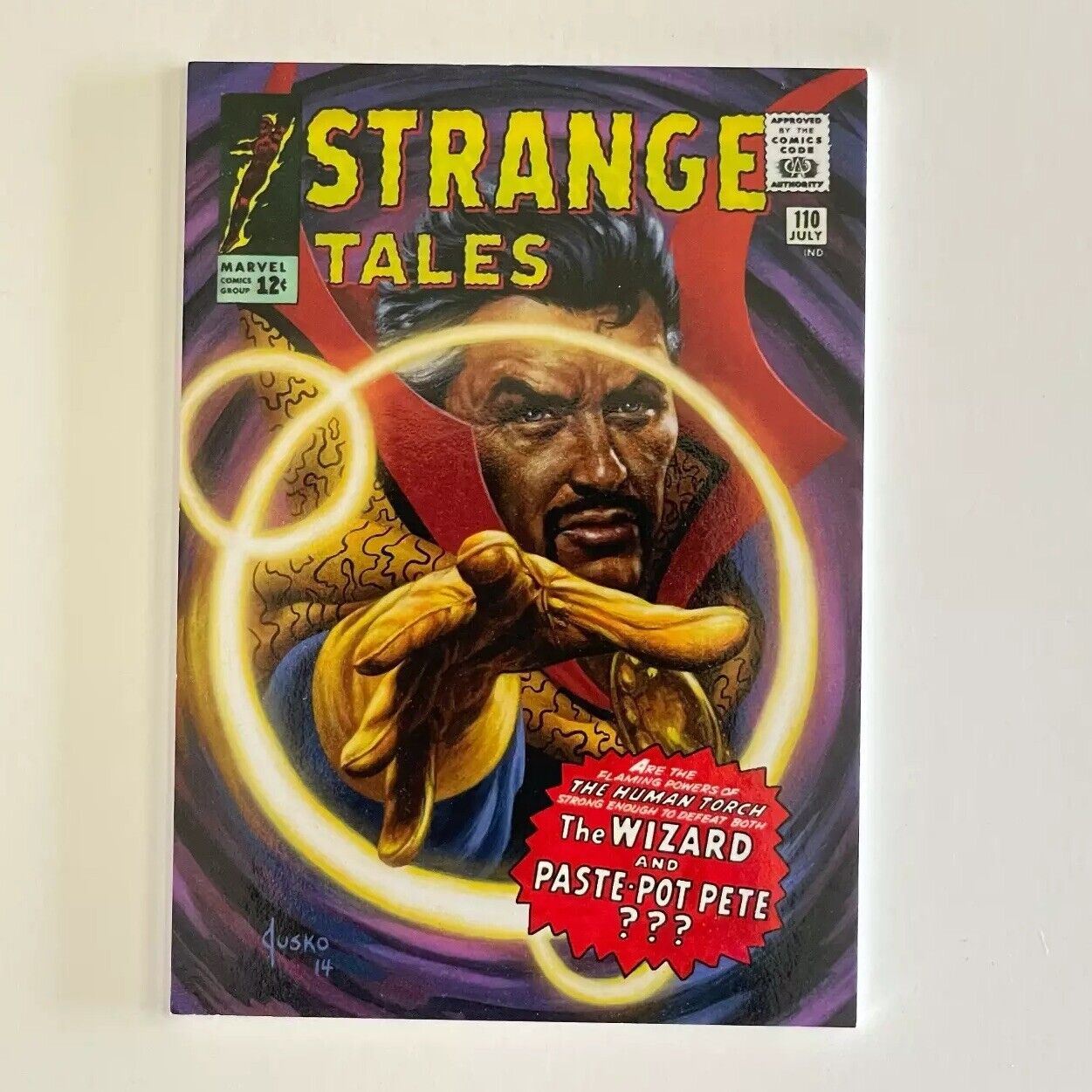 2016 Marvel Masterpieces What If #40 Doctor Strange, Tier 2 040/999 Near Mint