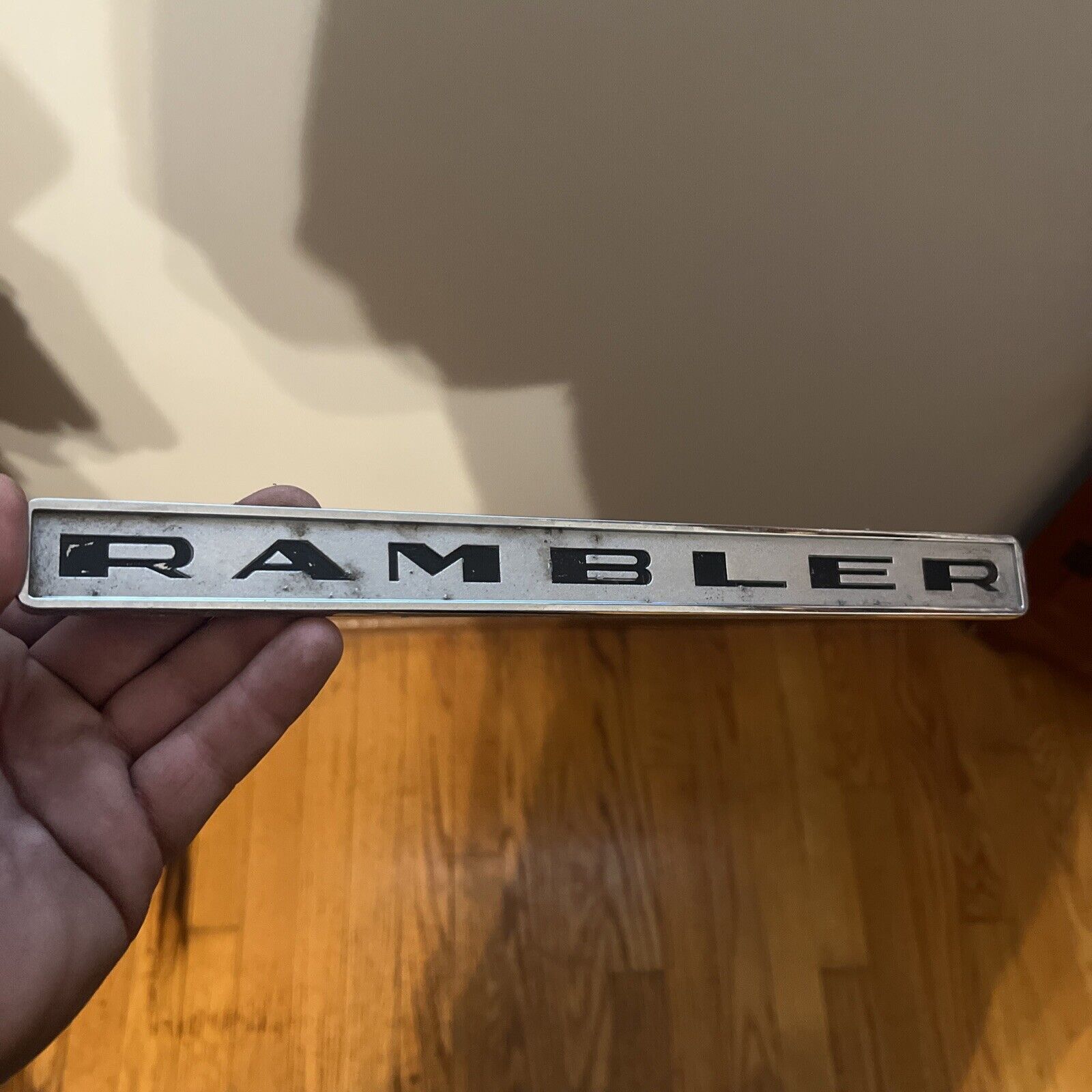 Original Vintage OEM AMC Rambler Emblem #3490252