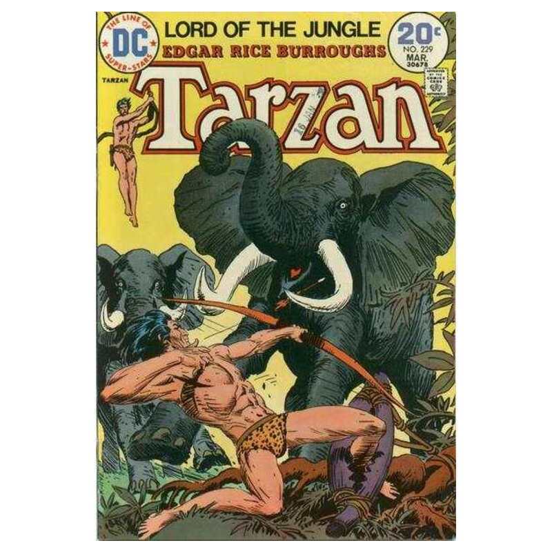 Tarzan (1972 series) #229 in Very Fine condition. DC comics [v\\