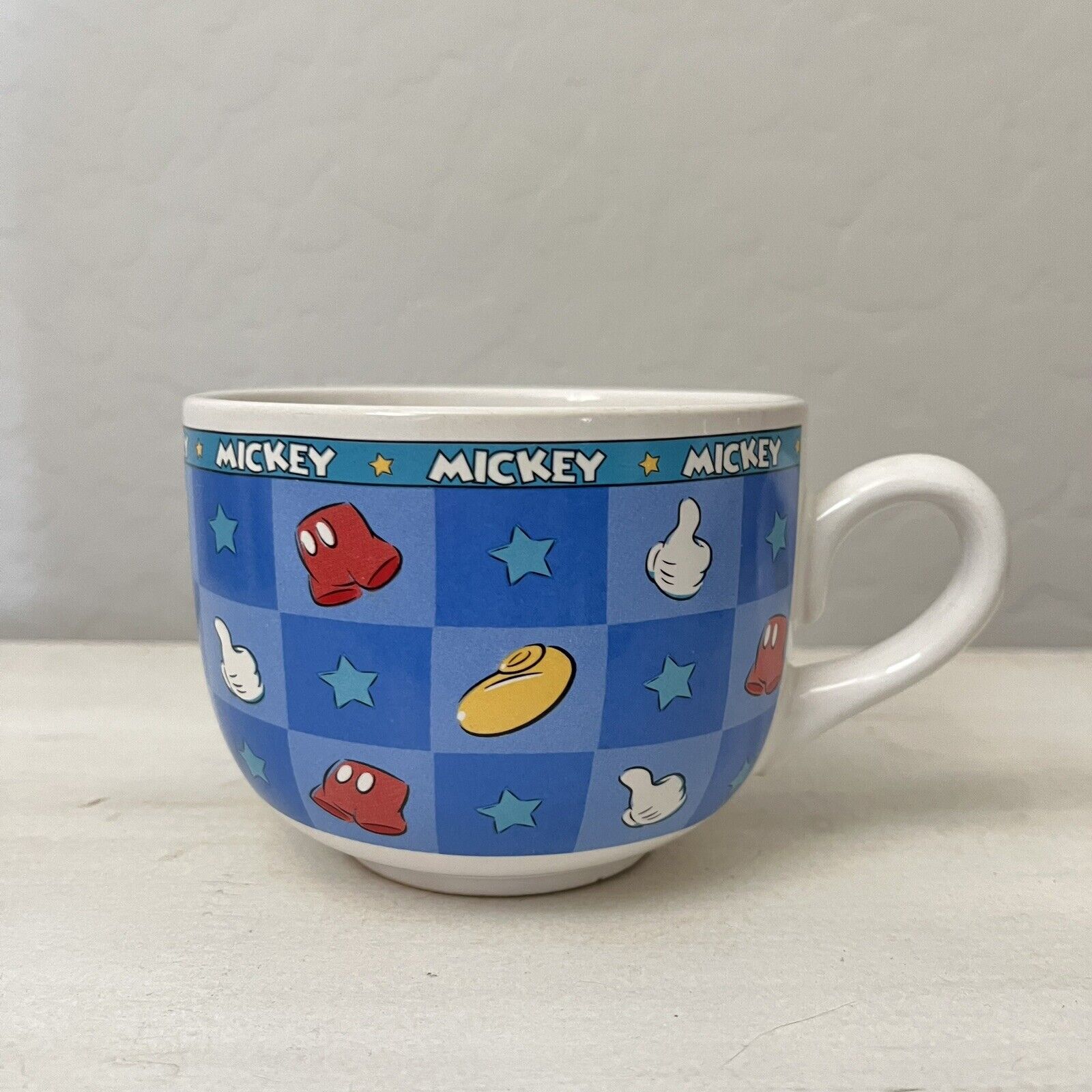Vintage Applause Disney Coffee Cappuccino Mug Mickey Mouse Ceramic