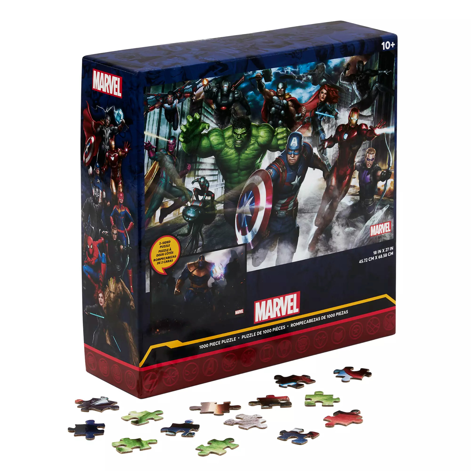 Marvel's The Avengers 1000 pcs double side Jigsaw Puzzle Disney V-I