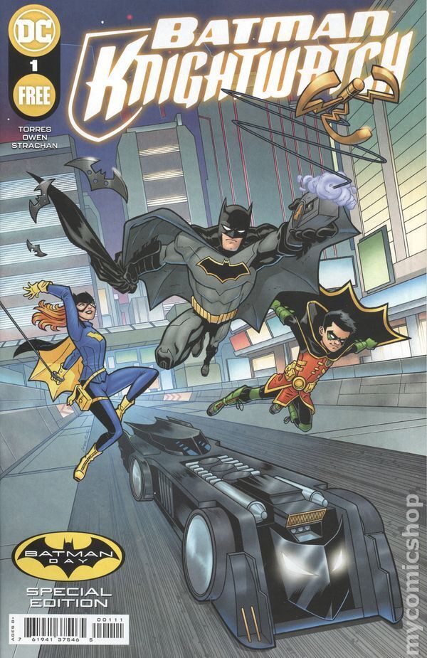 Batman Knightwatch Bat-Tech Batman Day 2021 Special Edition #1 VF Stock Image