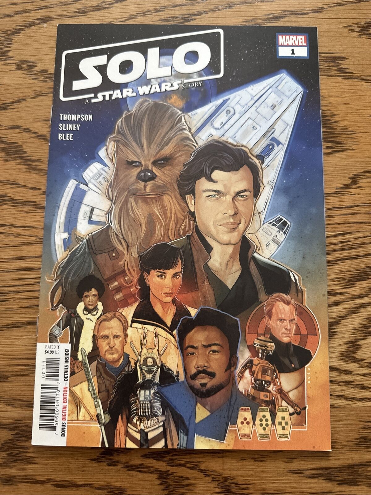 Solo: A Star Wars Adaptation Story #1  (Marvel 2018) 1st App Qi\'Ra NM-