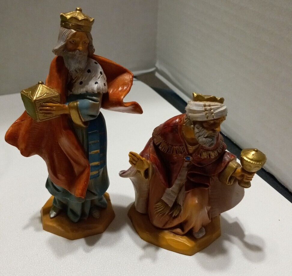 Fontanini Heirloom Collection Nativity Figures Kings Gasper Melchior 1992...