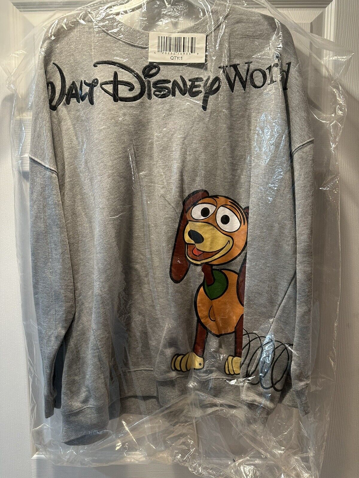 NWT Disney Parks Toy Story Slinky Dog Sweatshirt XXL