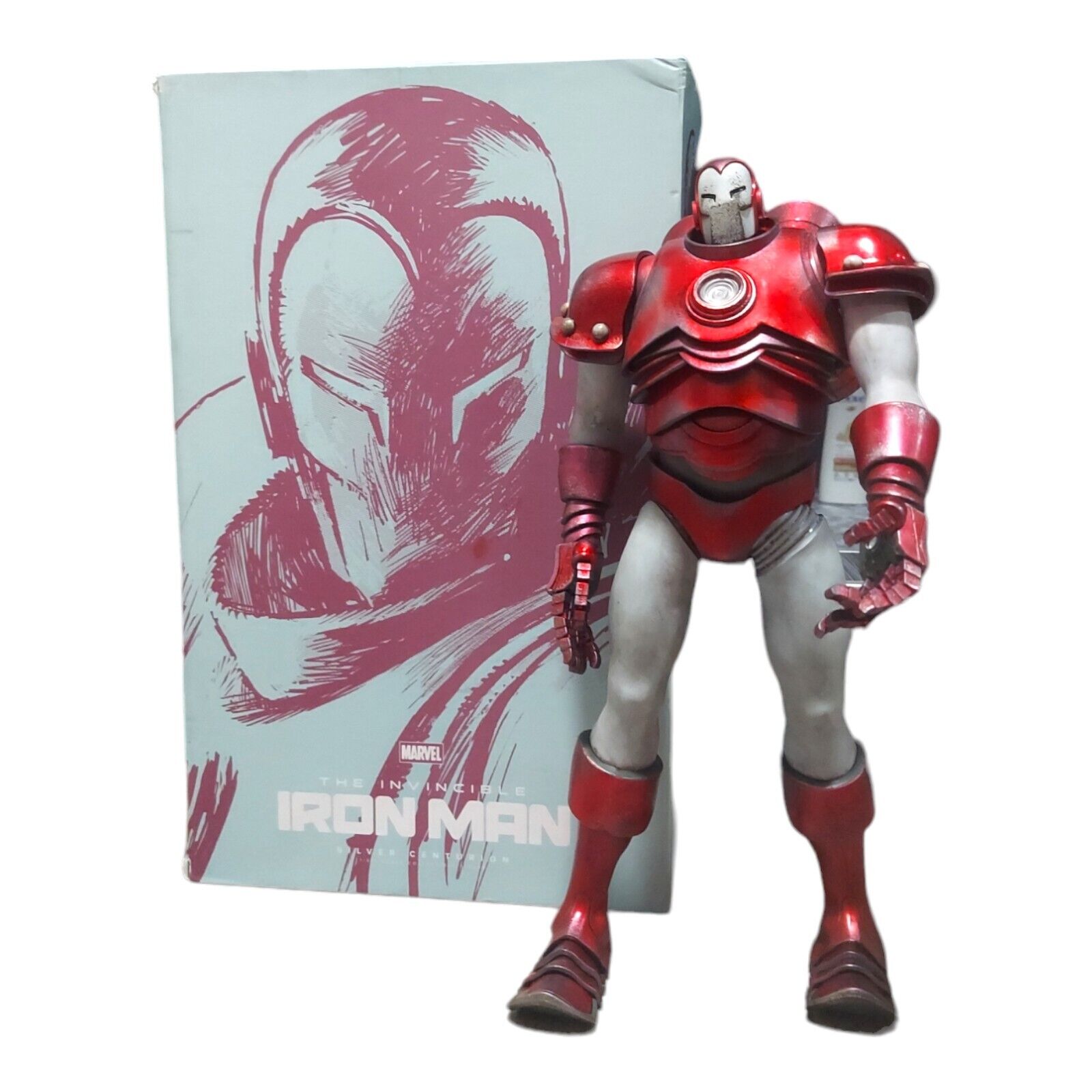 The Invincible Iron Man Silver Centurion ThreeA 1/6th Scale Collectible Figure 