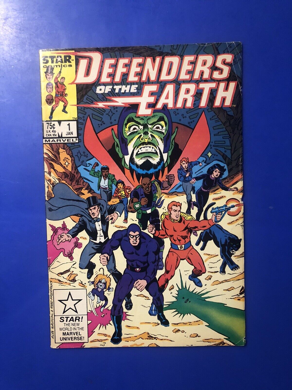 Defenders of the Earth #1 Phantom Flash Gordon Stan Lee Marvel Star Comic 1987