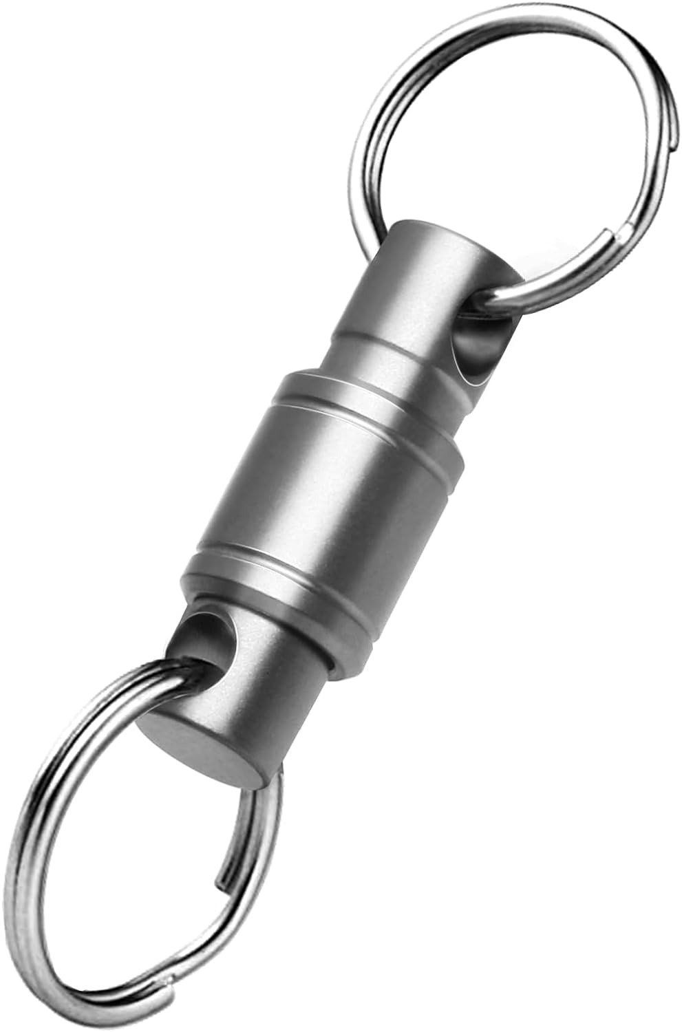 Titanium Quick Release Keychain Detachable Key Chain Pull Apart Key Ring Men New