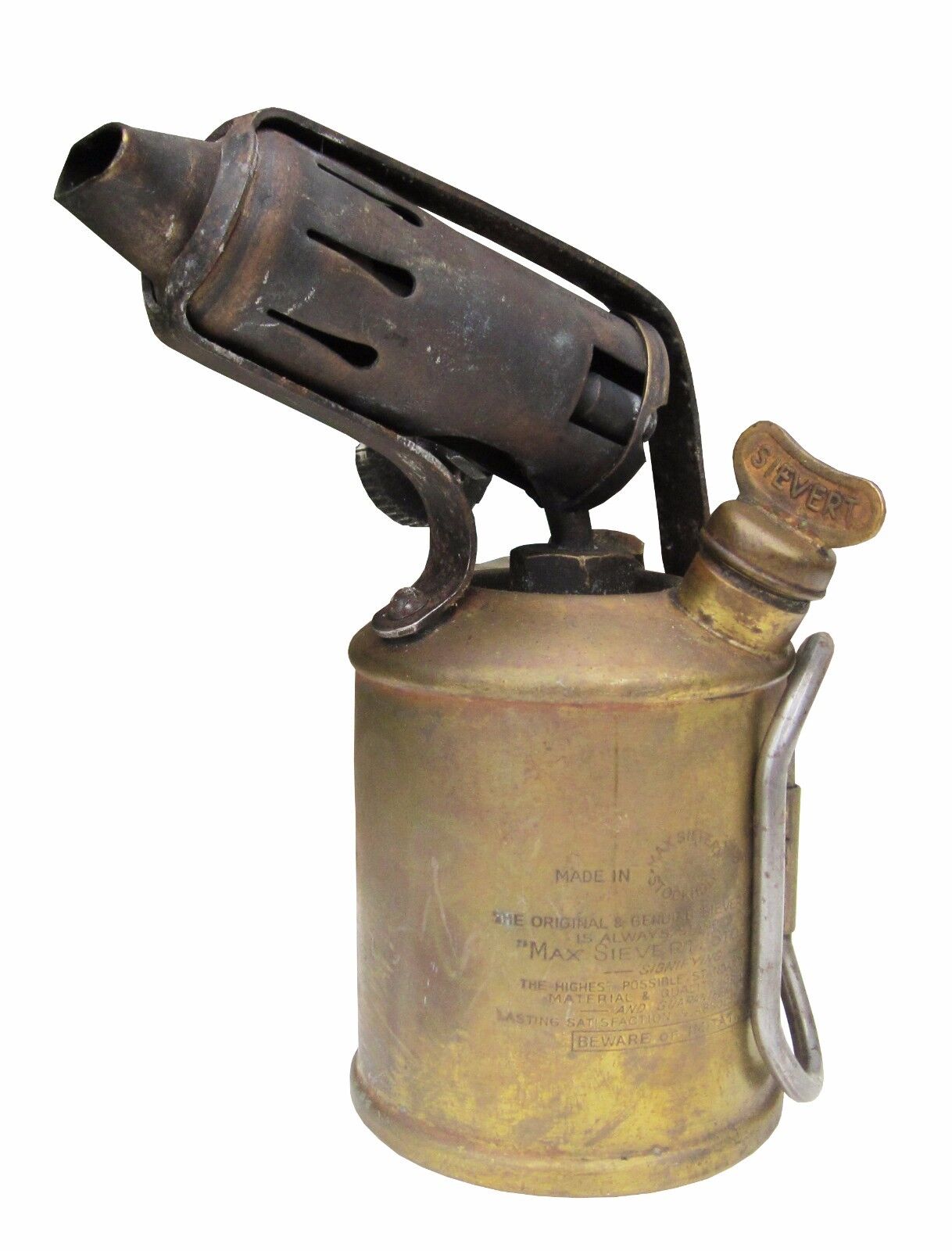 Vintage Swedish Military Blow Torch/Lamp