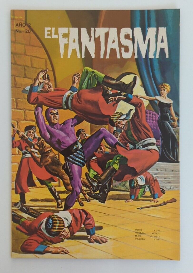 1969 Cambridge Publishing El Fantasma The Phantom Comic #20 Spanish Variant VHTF