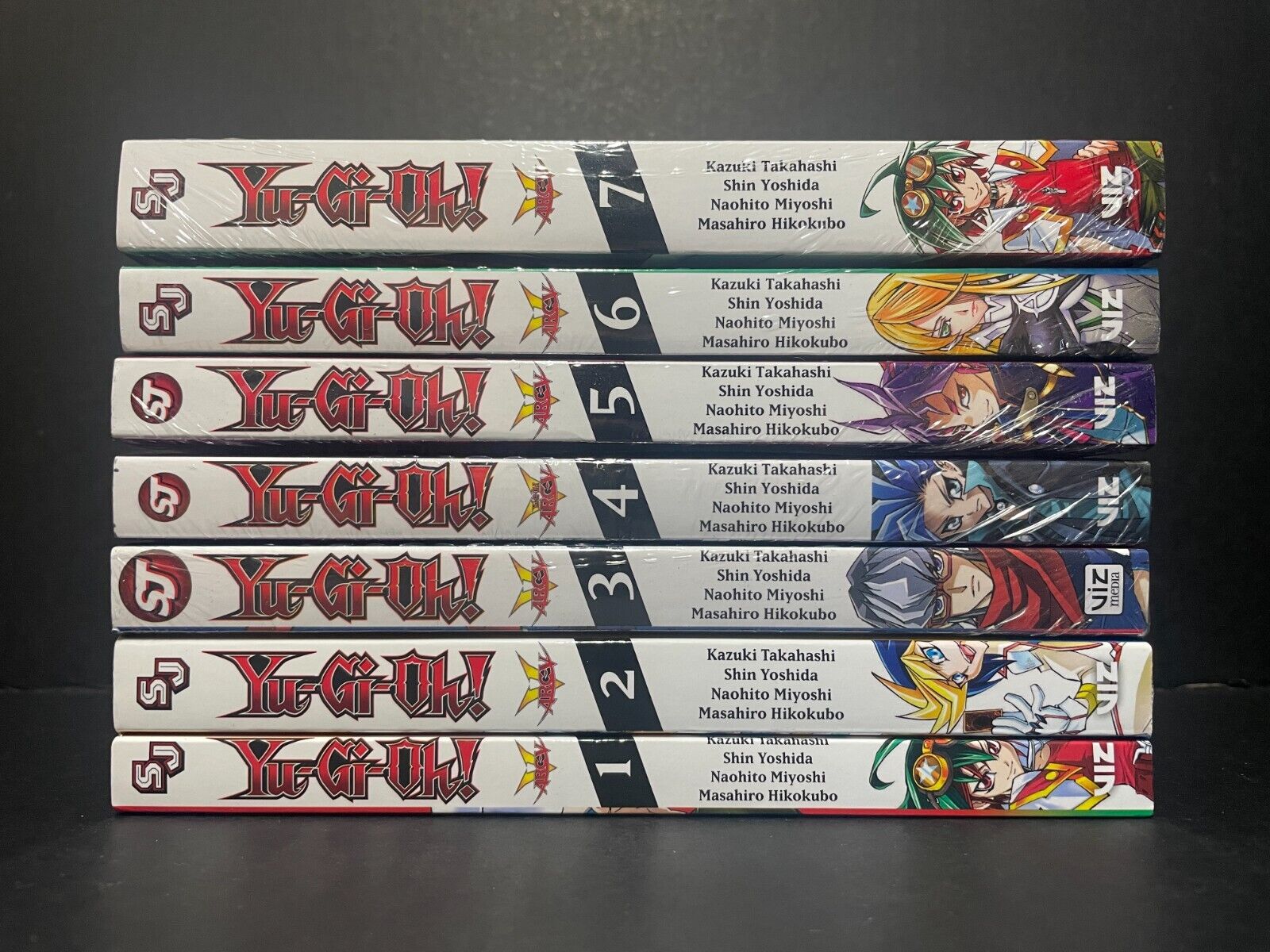 Yu-Gi-Oh Arc-V Manga Volumes 1-7 Brand New Sealed in English