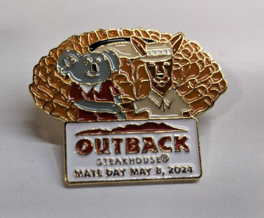Outback Steakhouse Mate Day Special Edition Pin May 8 2024