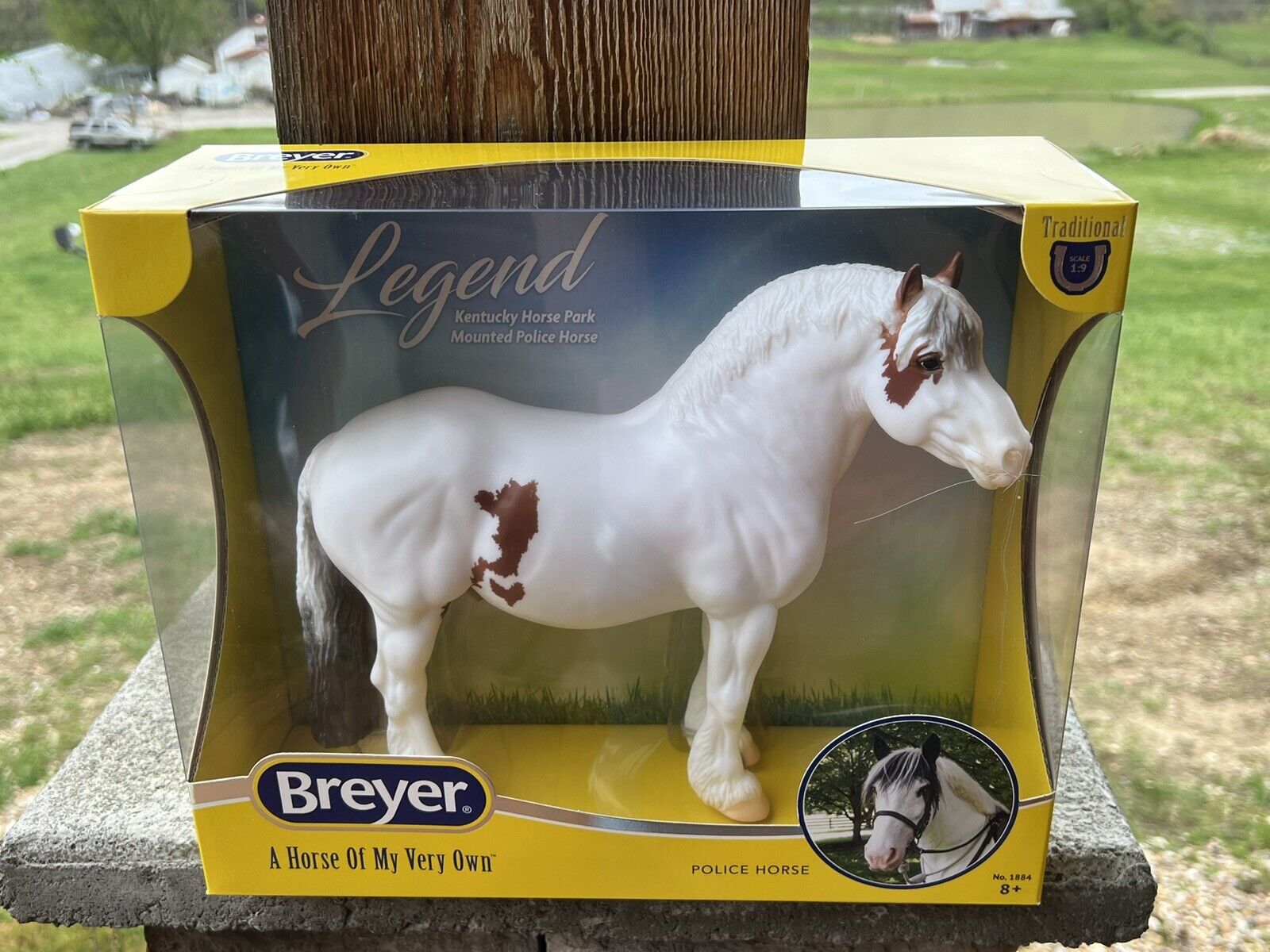 Breyer Horse New 2024 LEGEND Kentucky Horse Park Police NIB IN HAND DAMAGED BOX
