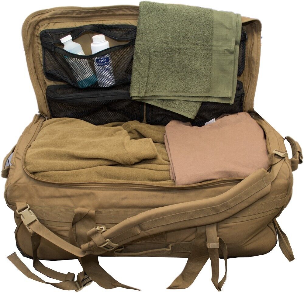 Deployment Bag (Force protection gear) USMC ISSUE NSN# 8465-01-603-6613.
