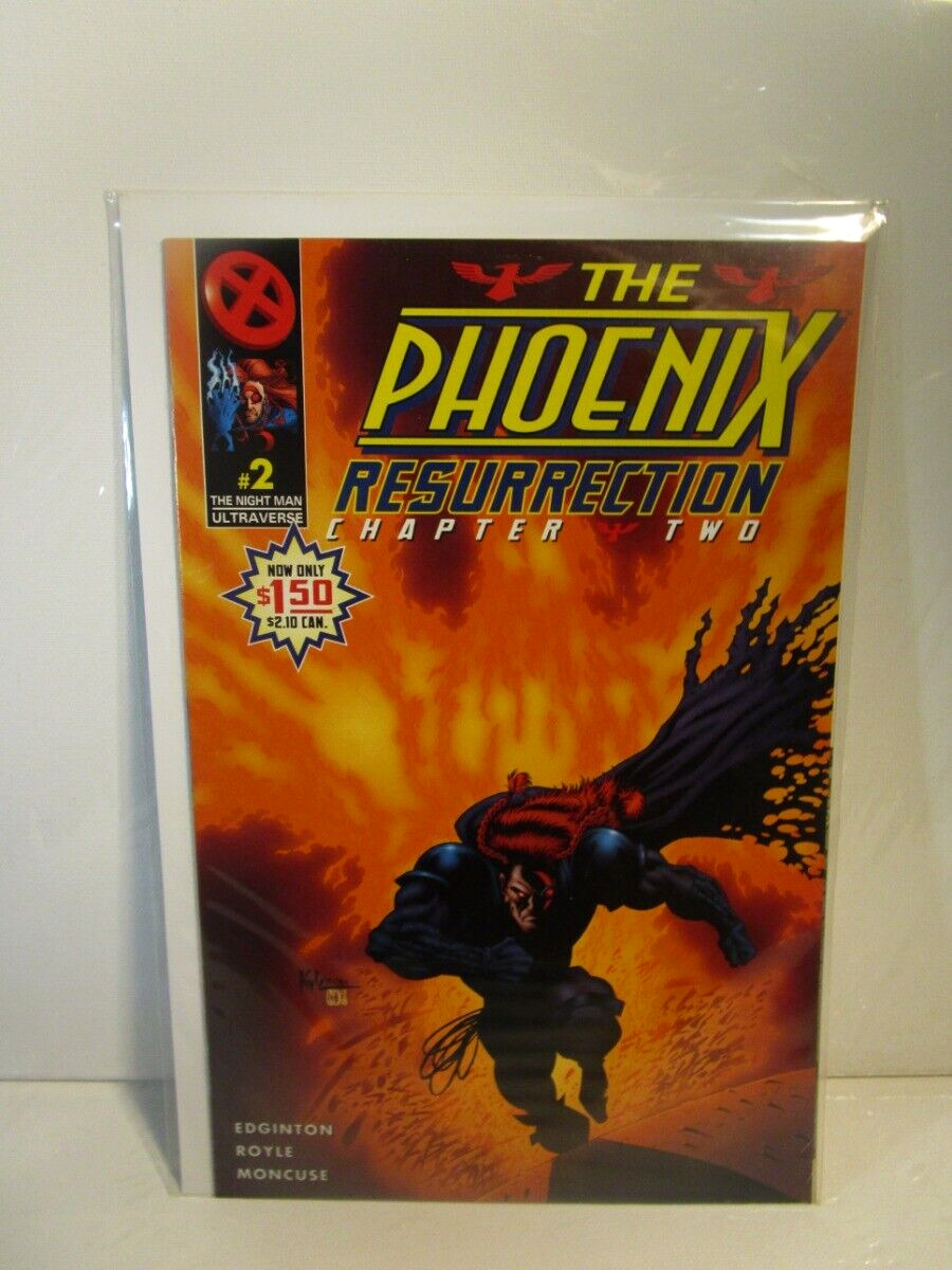 The Phoenix Resurrection Chapter Two #2/ Nightman #2 (of 4) Malibu Comics 1995 B