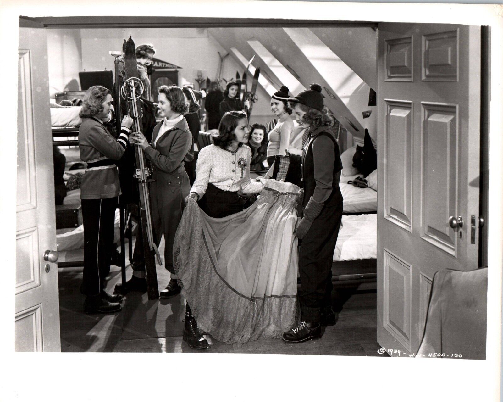 Joan Leslie + Helen Parrish (1940s) ❤ Original Vintage Hollywood Photo K 359