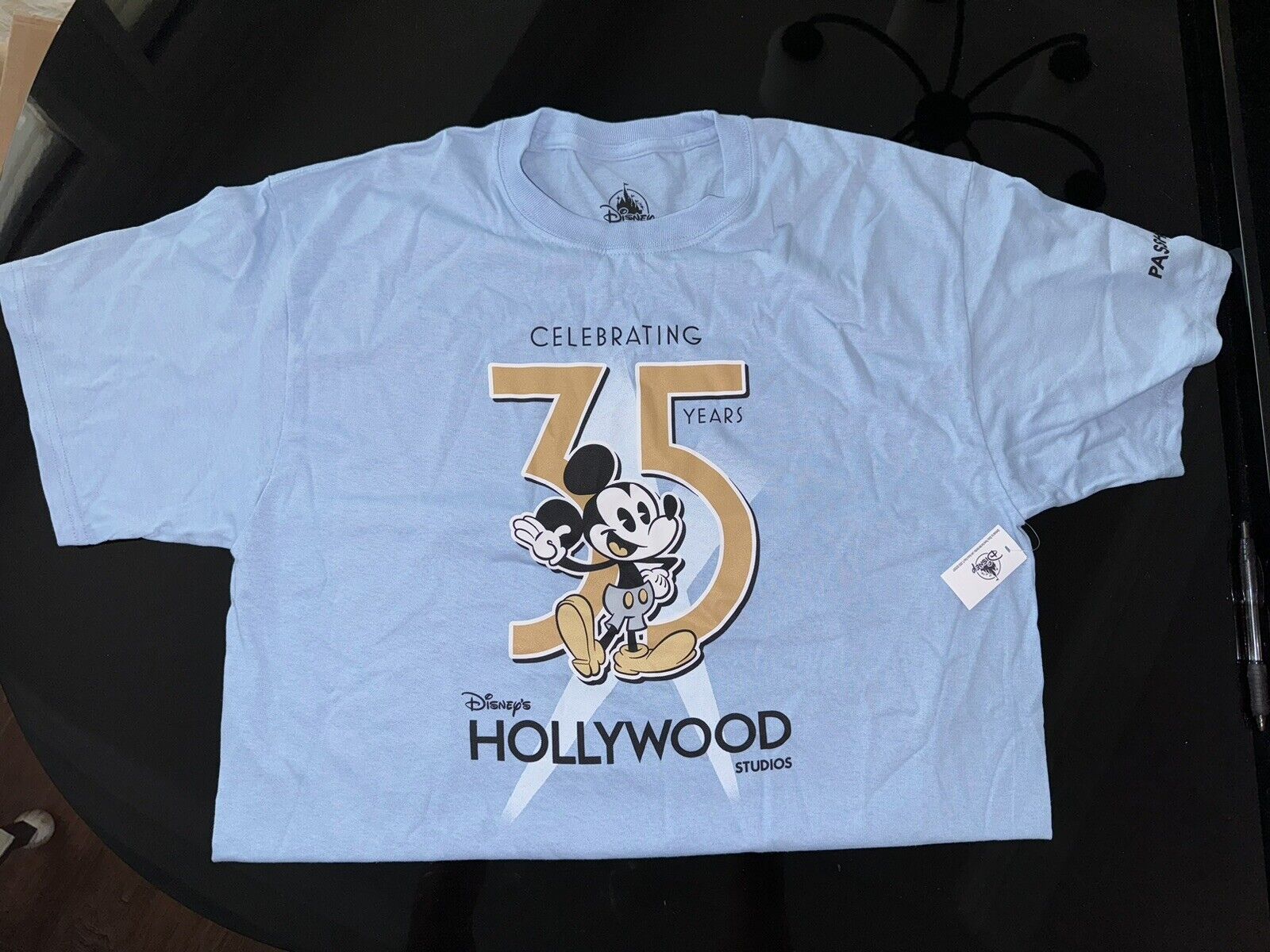 Disney Parks Hollywood Studios 35th Anniversary AP T Shirt Passholder Sz L 2024