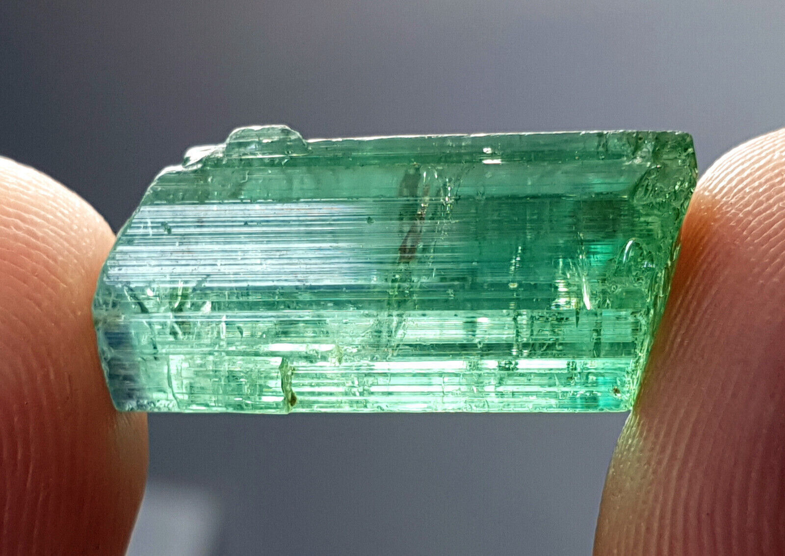 24 Carats Beautiful Natural Color Tourmaline Crystals Type Rough Faceted Grade