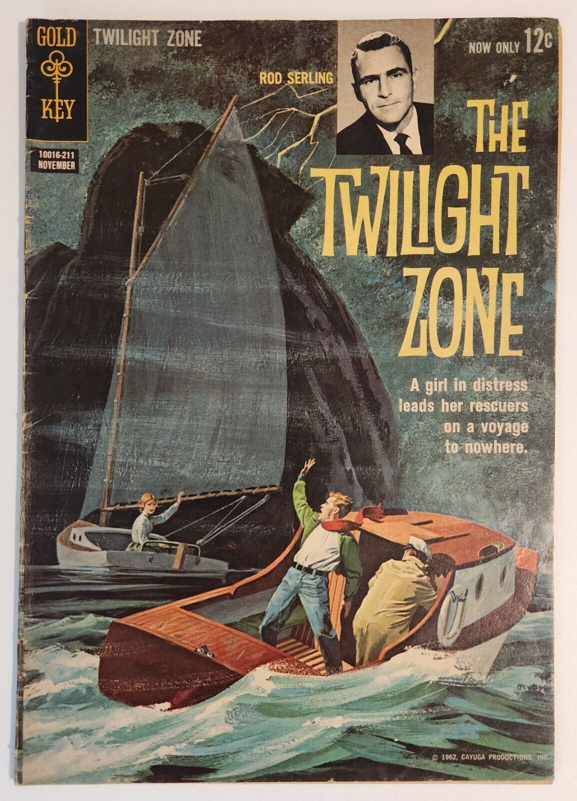 The Twilight Zone #1 (1962, Gold Key) VG George Evans Reed Crandall