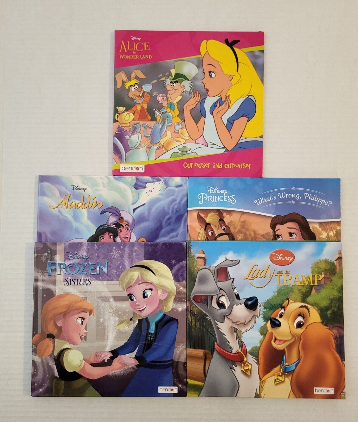 Lot of 5 Disney Classic Kids  Hardback Books  New 
