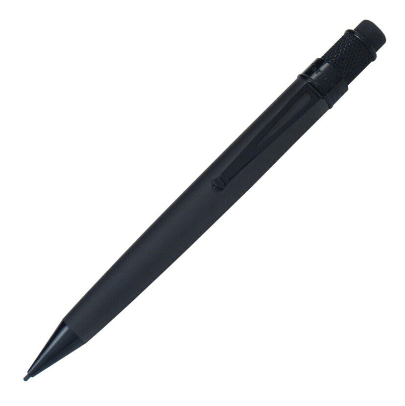 Retro 51 Deluxe Tornado Mechanical Pencil in Black Stealth - 1.15 mm - NEW