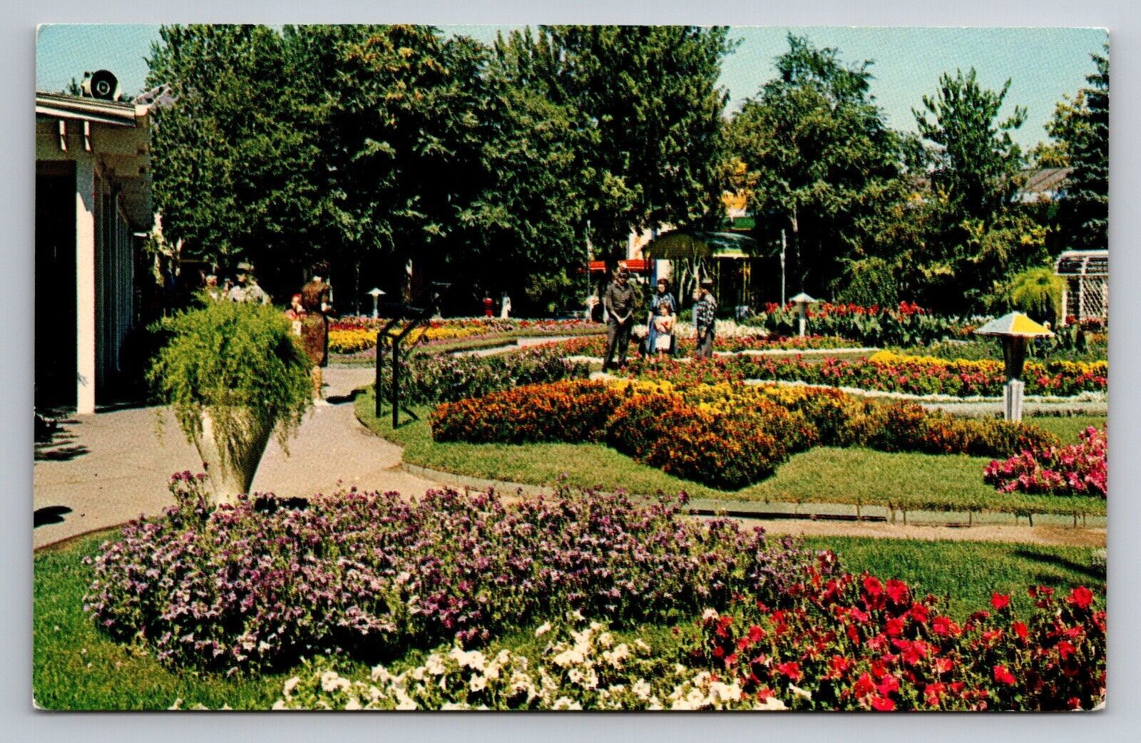 Elitch Gardens,In Mile High Denver Colorado Vintage Unposted Circa 1959 Postcard