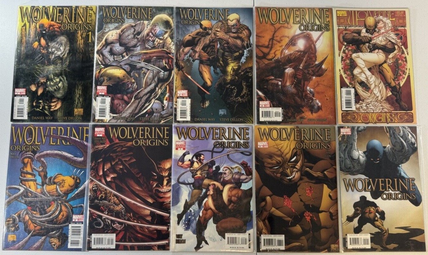 Wolverine Origins #1-16 Run + Annual + Soultaker #1 Marvel 2006 Lot of 16 NM-M