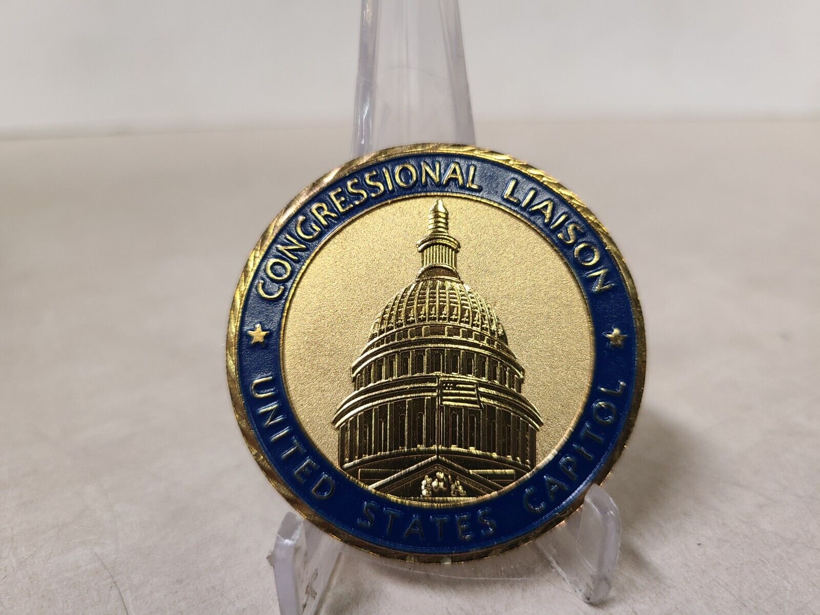 Congressional Laison Veterans Affairs United States Capitol Challenge Coin
