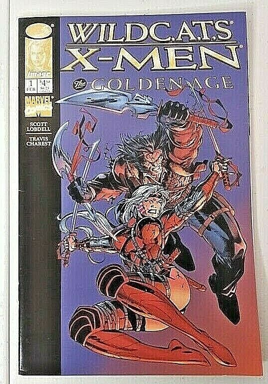 WILDC.A.T.S X-MEN The Golden Age #1 Image Marvel Comics Crossover 1997 VF NICE