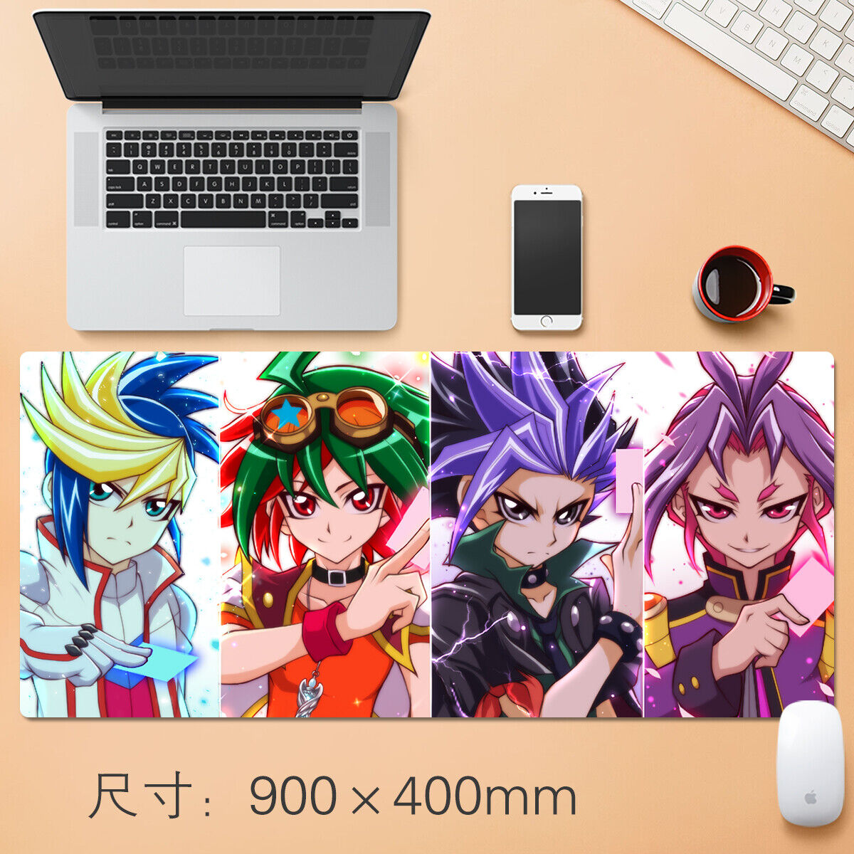 Anime Yu-Gi-Oh High Definition Mouse Pad Large Mat Desk Keyboard Mat Gift #5