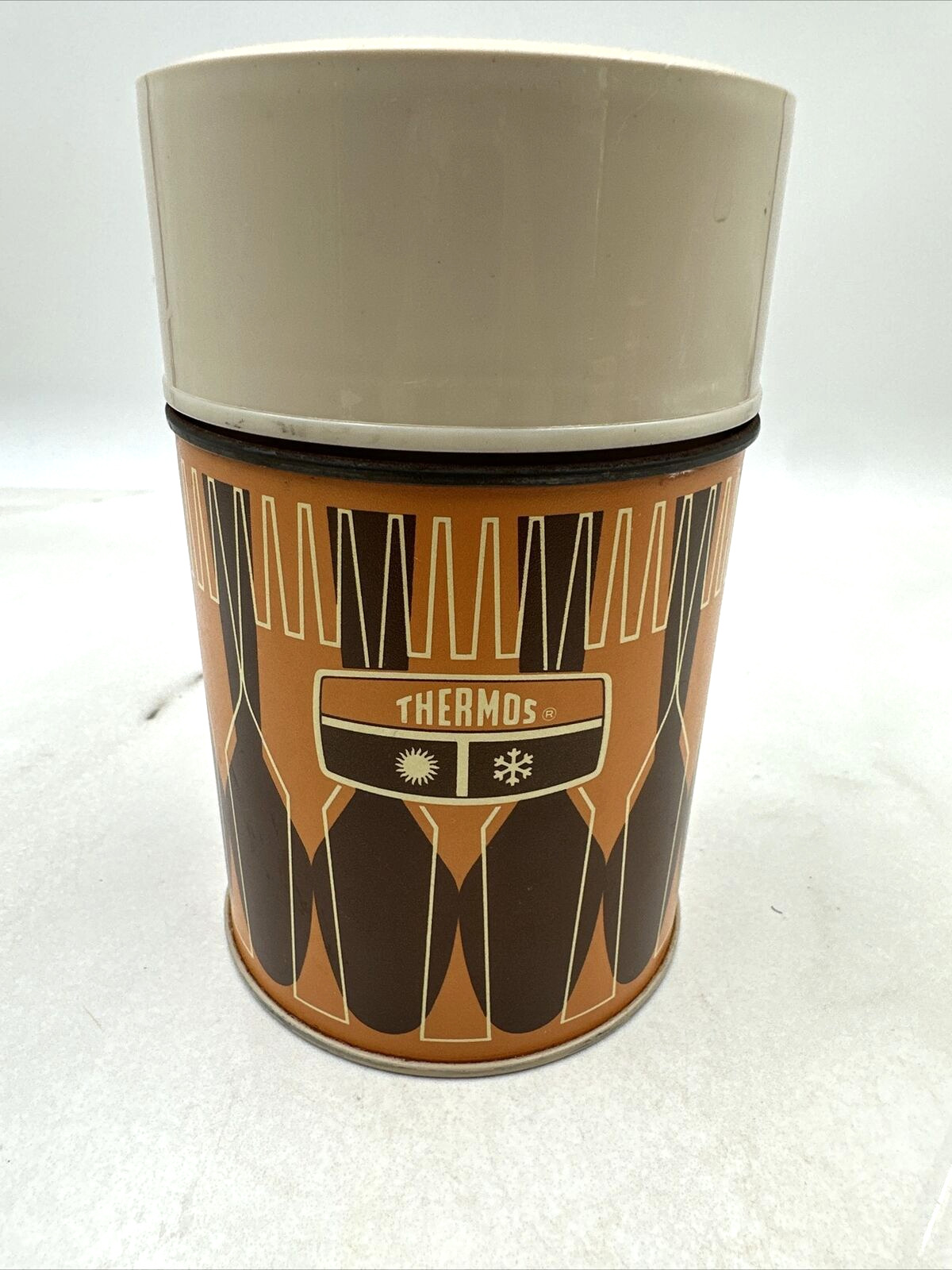 1971 King-Seeley Thermos Co. Bottle No. 7063 10 Oz. Size Cup Hot/Cold Vintage