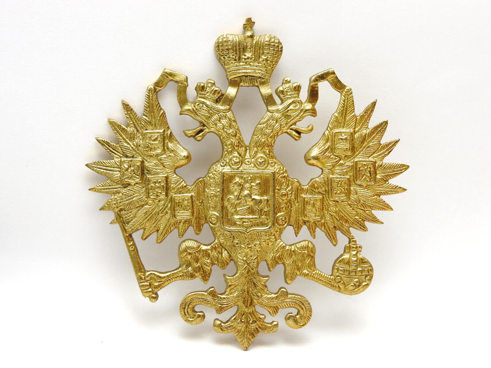 Russian Imperial Double Headed Eagle Romanov Coat Arms IMPRESSIVE 4\