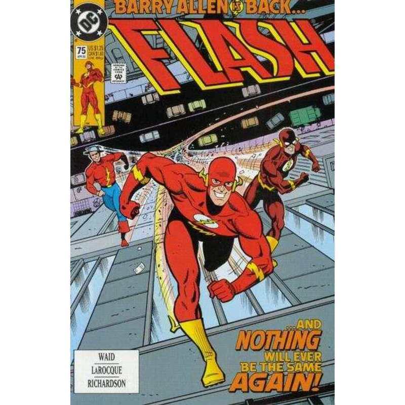 Flash (1987 series) #75 in Near Mint condition. DC comics [j^