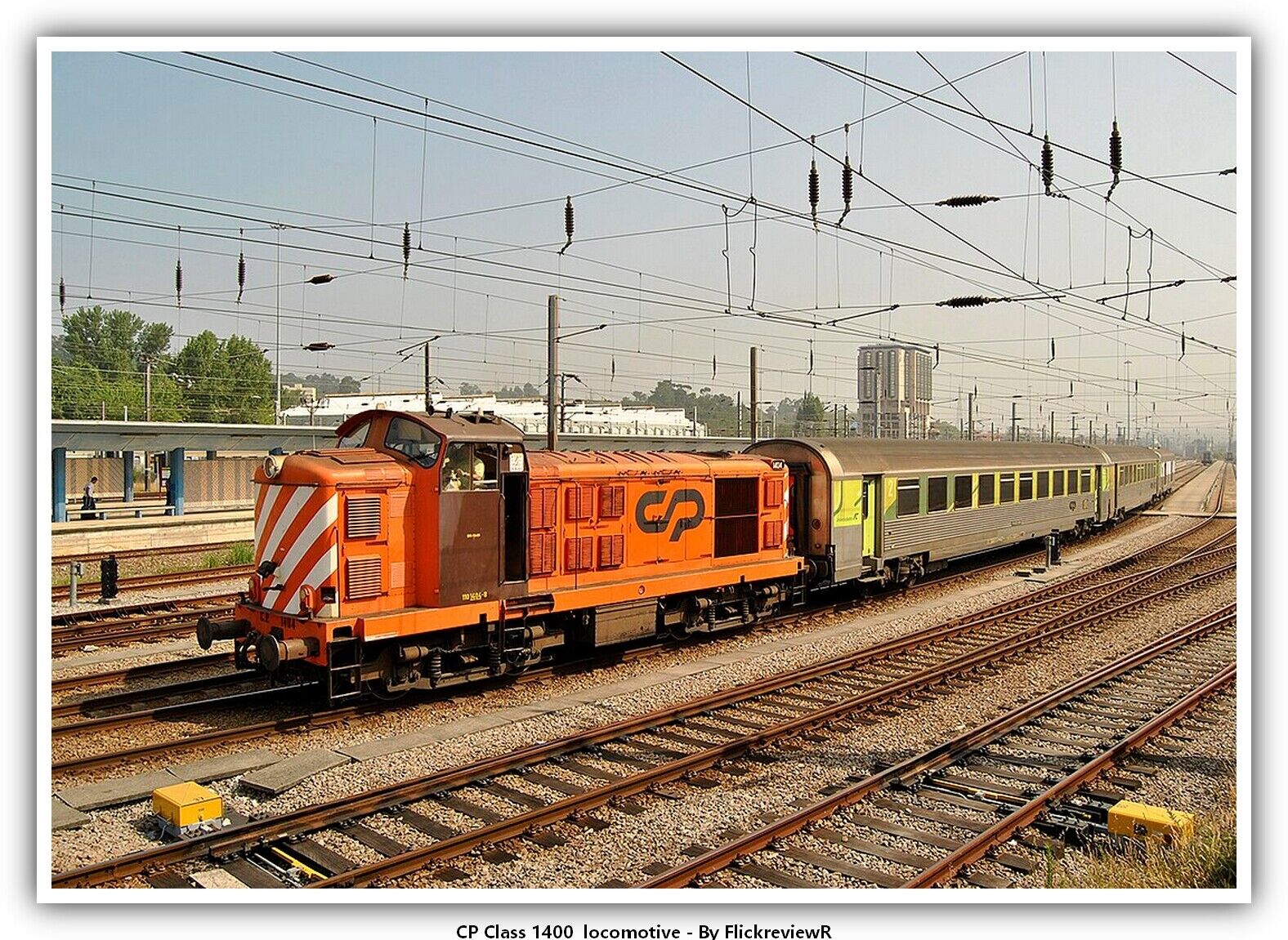 CP Class 1400  railroad Train Railway