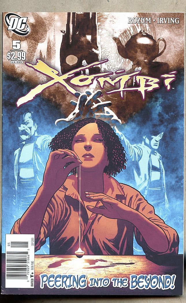 Xombi #5-2011 vg+ 4.5 Newsstand Variant Cover DC Comics Milestone