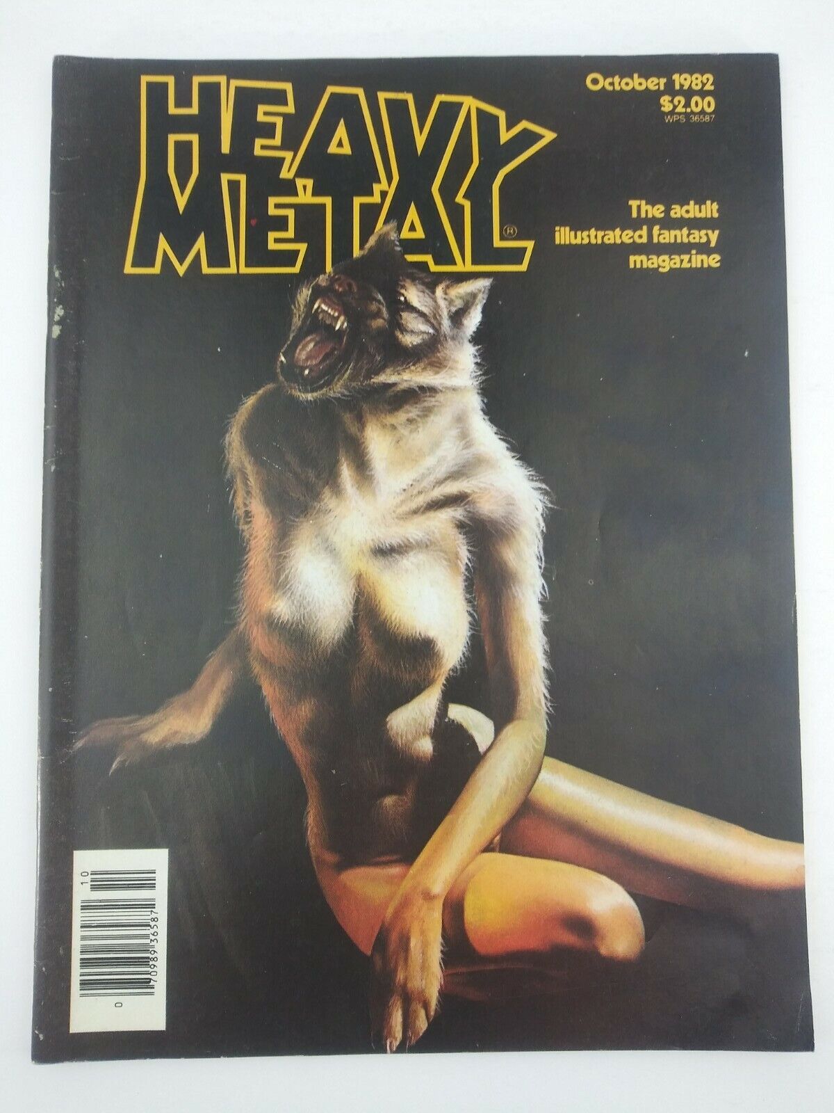 Heavy Metal Magazine October 1982 Vol 6 # 7