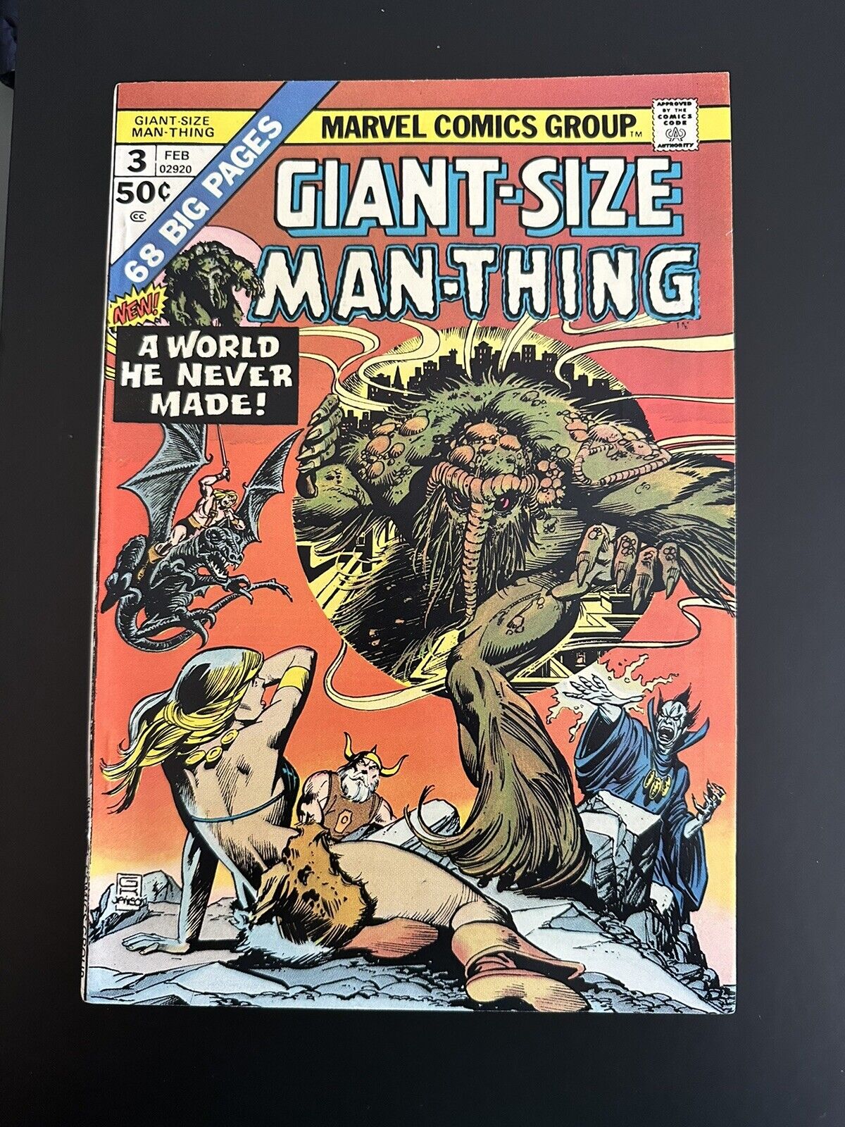 Giant-Size Man-Thing #3 (1974) VG/FN 5.0