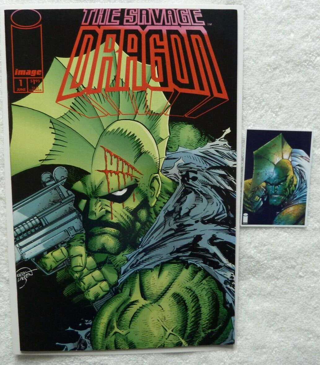 Image Comics: The Savage Dragon #1, NM with free custom sticker