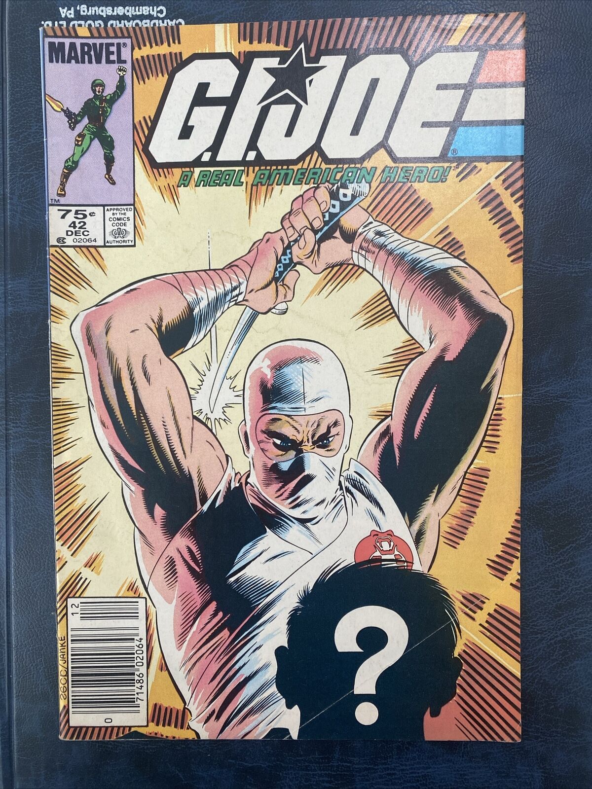 Marvel G.I. Joe #42 (VINTAGE 80's series) Storm Shadow Cover Based on TV show