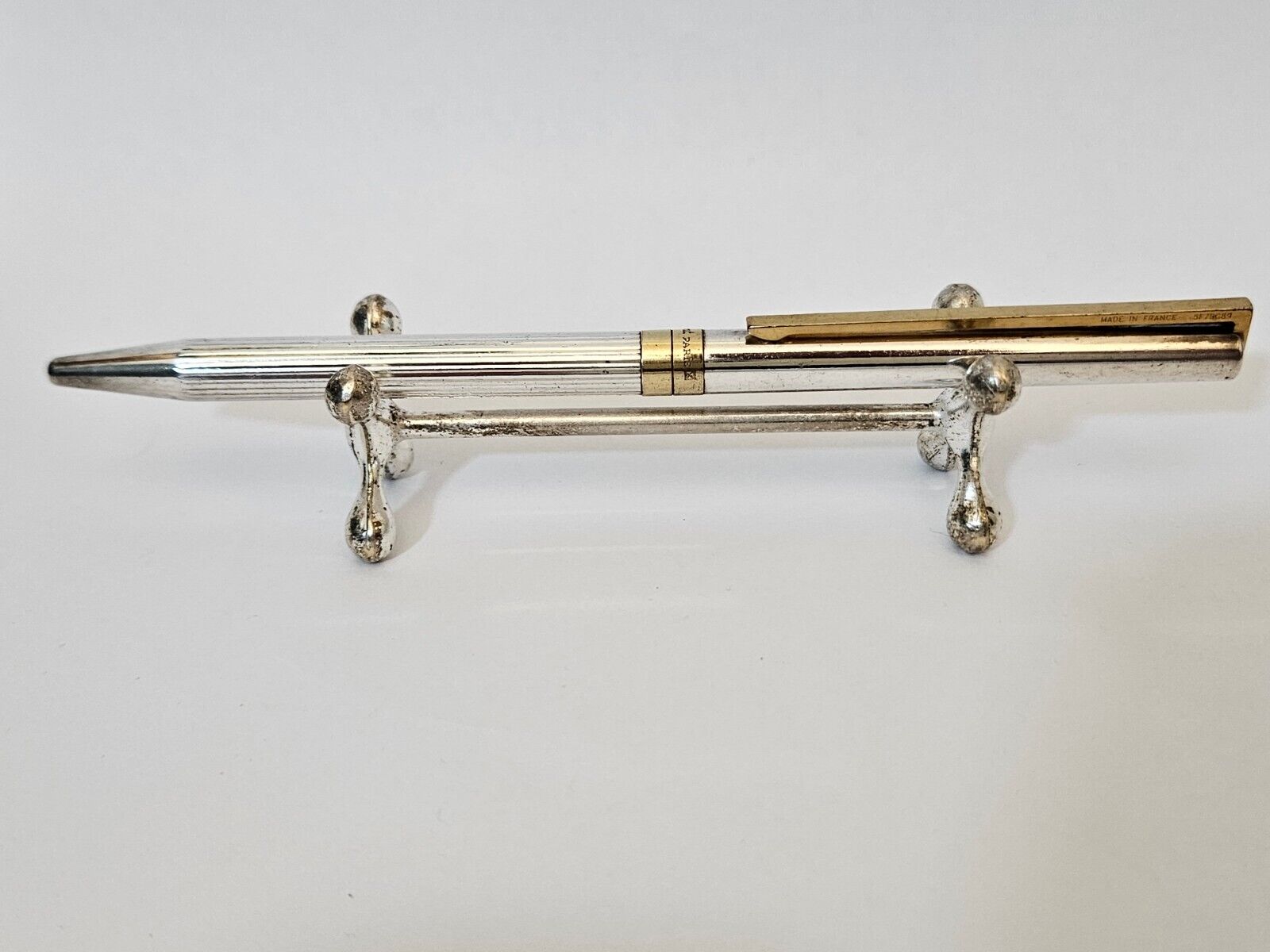 VINTAGE S.T. DUPONT PEN Ballpoint Pen Made in France RARE PEN  (No.ЮX123 )