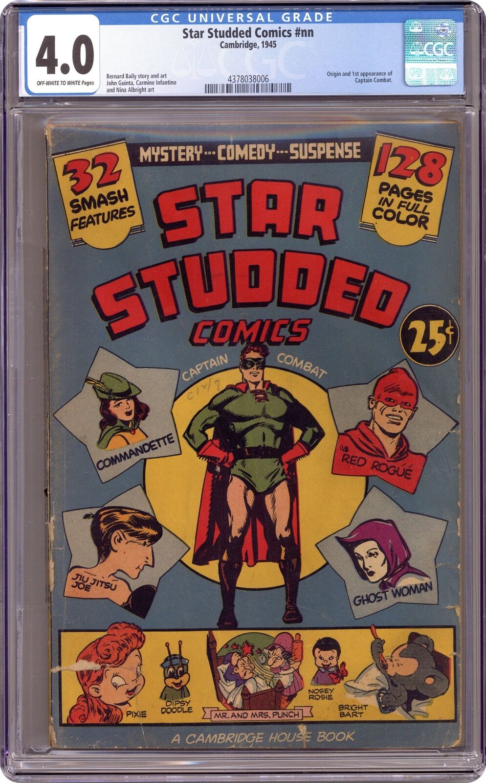 Star Studded Comics #0A CGC 4.0 1945 4378038006