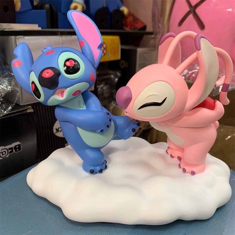 New Disney Stitch & Angel Valentine Mini Size Figure