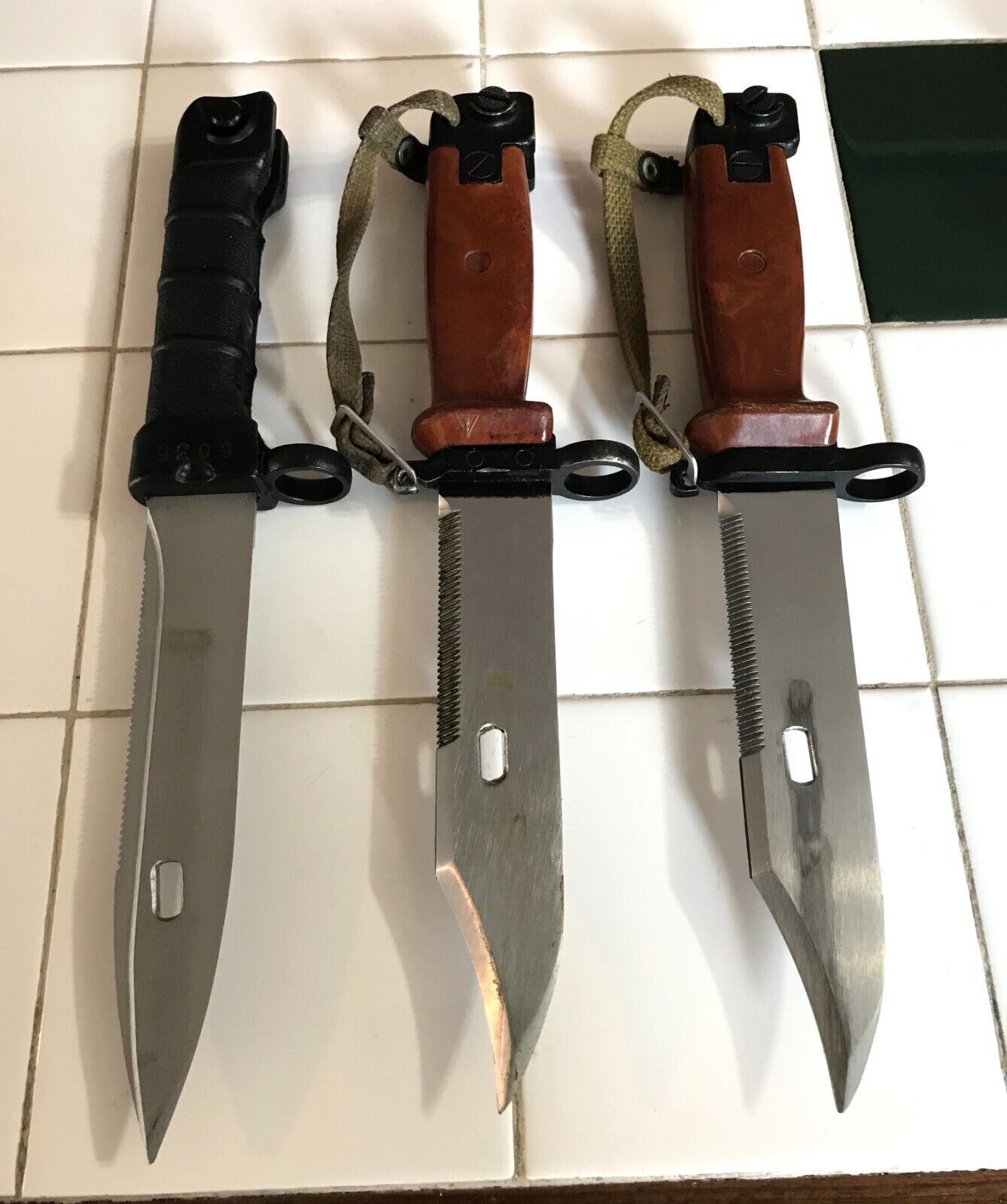 Knife AK Collection with Sheaths Russian and Bulgarian Type 2
