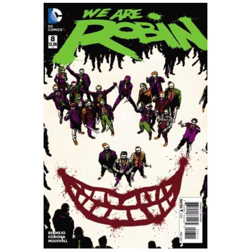 We Are Robin #8 in Near Mint condition. DC comics [d*
