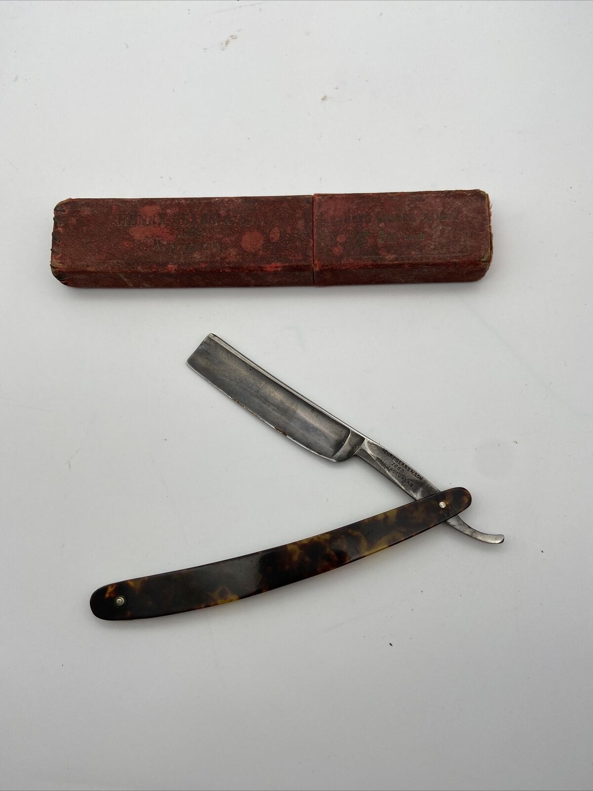 Vintage Henry Sears & Son 800 Barbers Queen 5/8 Straight Razor
