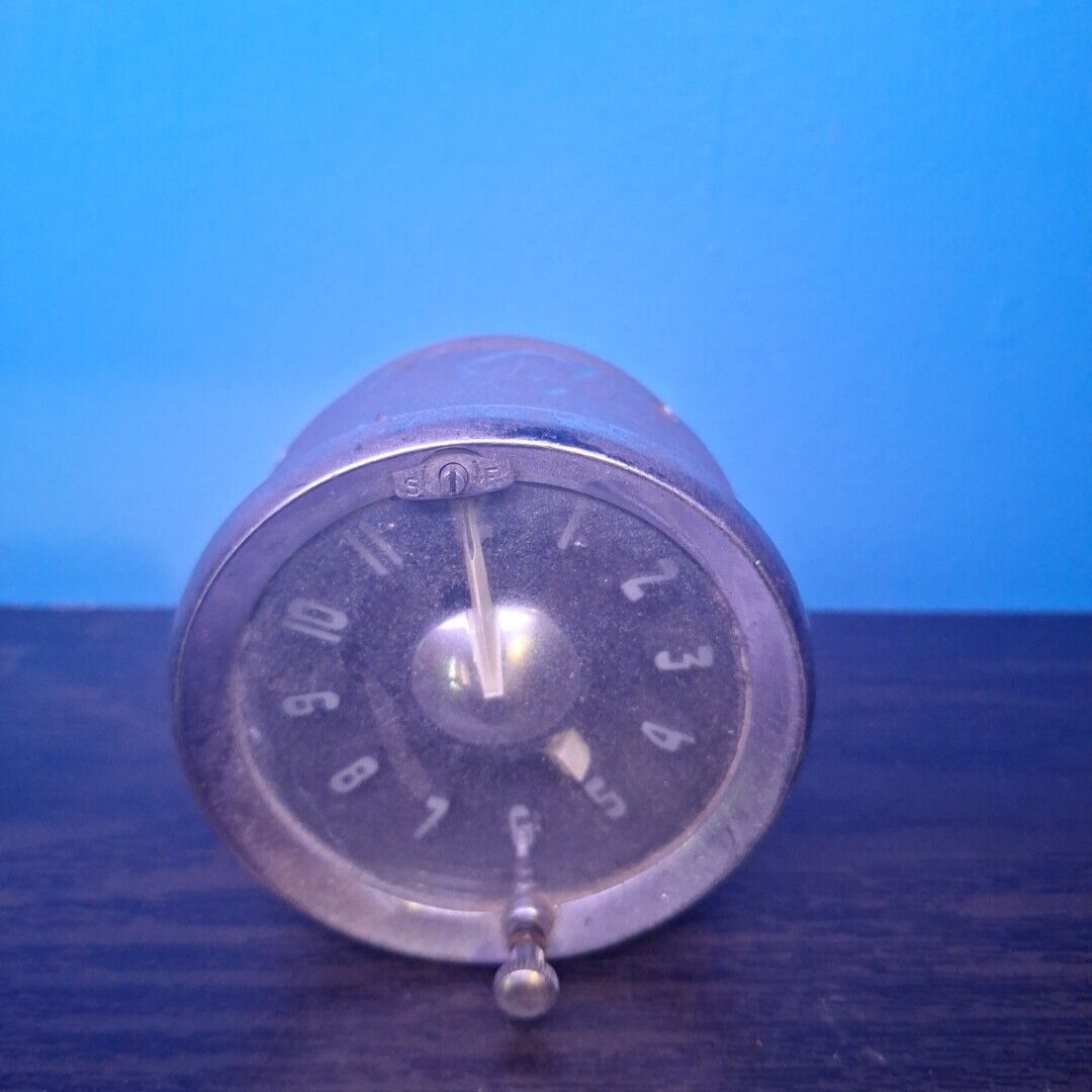 Vintage 1950s Automobile Dash Clock Jaeger Watch Co. Pls Read
