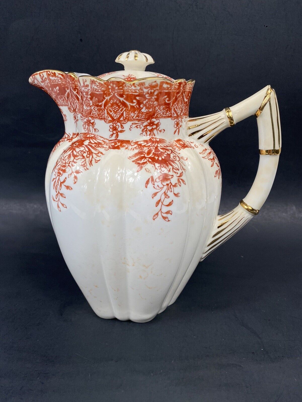 Antique Victorian Foley Wileman Shelley Porcelain Tea Pot