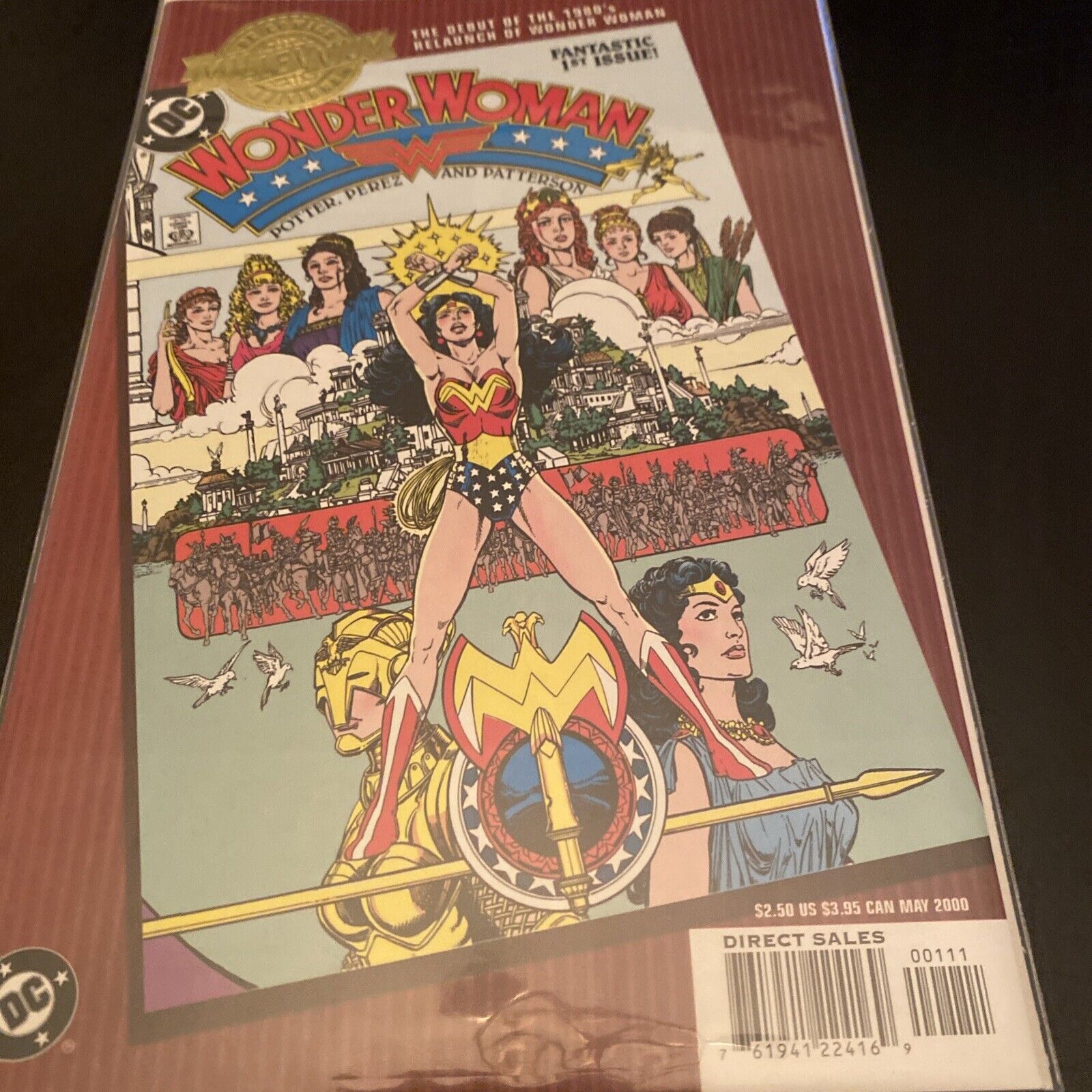 Millenium Editions Wonder Woman #1 (2001) Reprint 1st App Wonder Woman DC Comics